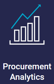 ícono de análisis del proceso de compras